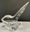 Eric Bauer Modernist Abstract Bird Lucite Sculpture, Signed