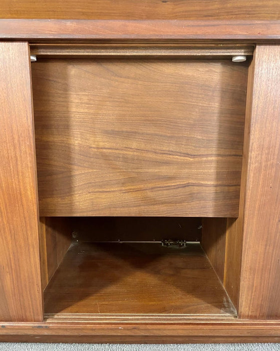 Mid-Century Modern Barzilay Stereo Cabinet Converted Sideboard or Credenza