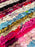 Boho Chic Moroccan Multi-color Stripe Design Small Rug or Carpet