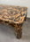 Post Modern Horn Veneer Inlay Tesselated Coffee Table By JIMECO LTDA