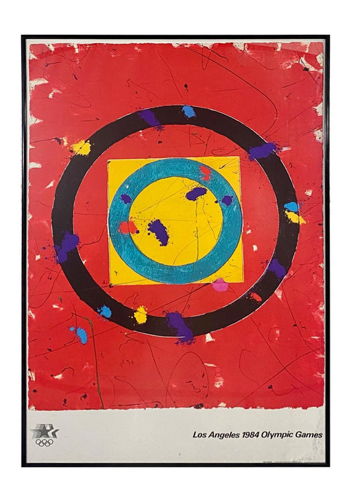 Sam Francis Abstract Expression 1984 Los Angeles Olympic Poster