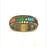 Vintage Art Deco Multicolored Bangle Bracelet