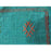 Wool Hand-loomed Moroccan Teal BlueTribal Design Pillow