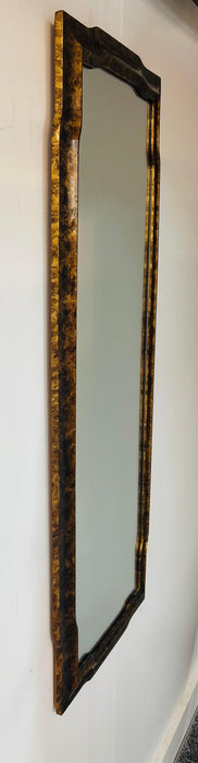 John Widdicomb for John Stuart Mid-Century Modern Faux Tortoise Wall Mirror