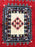 Tribal Moroccan Red Wool Rug