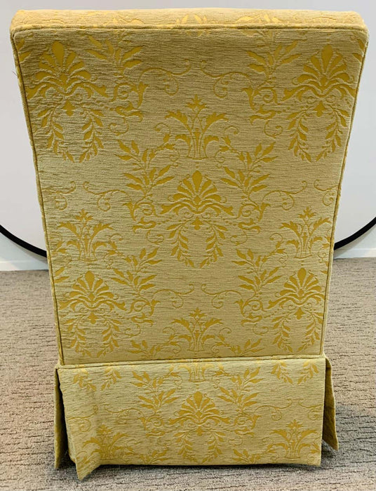 French Art Deco Style Yellow Gold Bench or Window Seat after Dominique, a Pair