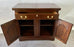 Chippendale Style Cherry Wood Folding Cabinet or Serving Bar by Harden