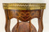 Charles Topino Style French Transitional Marquetry Design  Bar or Side Table, Pair