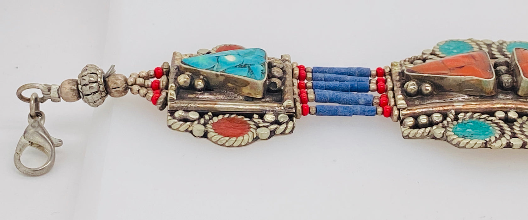Moroccan Moorish Antique Silver Bracelet