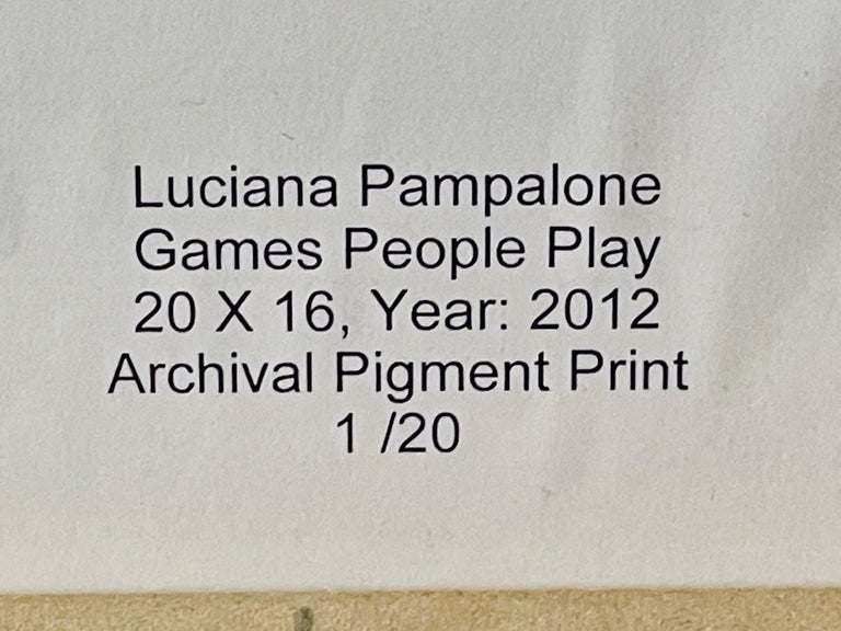 Limited Edition Print "Games People Play" by Luciana Pampalone