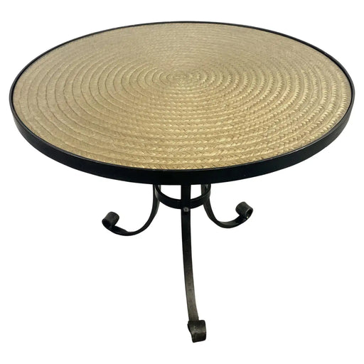 Ralph Lauren Wrought Iron " Sheltering Sky" Round Indoor or Outdoor Table