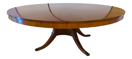 Large Mahogany Regency Style Center Table
