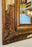 Rococo Style Distressed Gold Beveled Console or Wall Mirror by Bombay Furniture