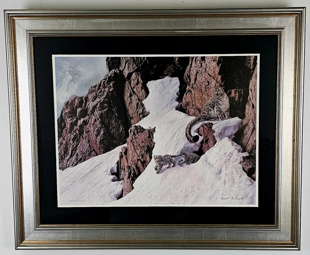 Robert Copple Wild Life Lithograph Limited Edition, Hand Signed & Fram