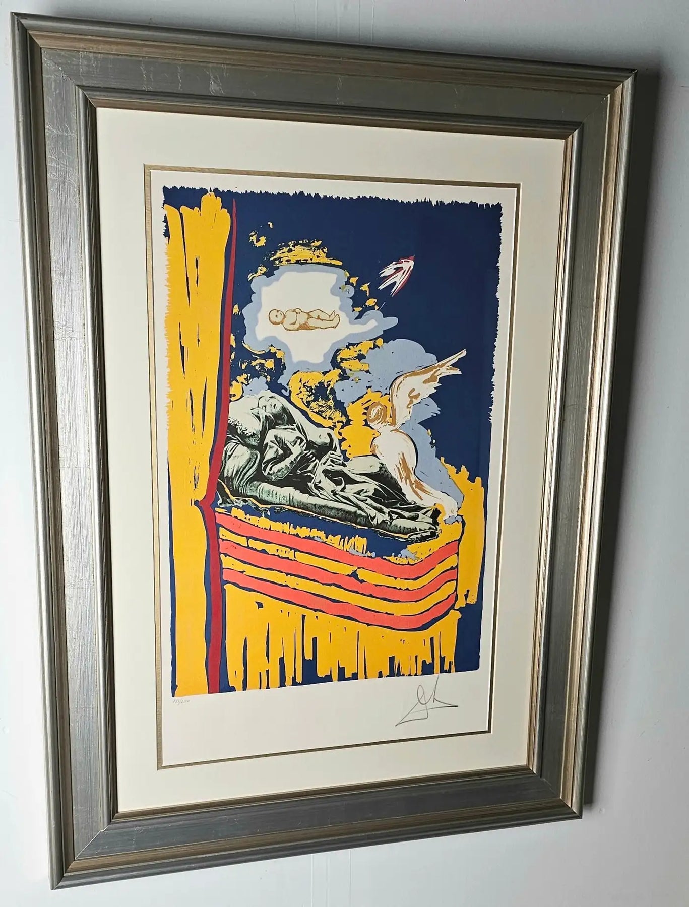 Salvador Dali Lithograph Limited Edition Hand Signed -The Immaculate C Salvador Dali Lithograph Limited Edition Hand Signed -The Immaculate C