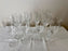 Art Deco Lalique Champagne glasses or flutes with angel Model 13645, Set of 8