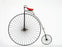 Curtis Jere High Wheel Bicycle Iron Sculpture & Wall Decor 1960's