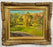 Girair Poladian Signed 1994 Landscape Oil Painting in Ornate Gilt Frame 1994