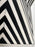 Art Deco Style Black & White Resin Sculptural Side, End Table or Stool, a Pair