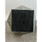 Art Deco Style Sculptural Resin Black & White Pedestal , Side End Table or Stool