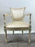 French Academic Revival Louis XVI Style Off-White Painted Chair C 1930's, a Pair