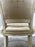 French Academic Revival Louis XVI Style Off-White Painted Chair C 1930's, a Pair