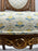 Vintage French Louis XVI Style Oak Side Chairs, Carved Cameo Back, Pair