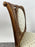 Vintage French Louis XVI Style Oak Side Chairs, Carved Cameo Back, Pair