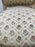 French Louis XV Style Bergère Armchair, Painted Frame, Floral Embroidery, a Pair