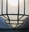 Art Deco White Milk Glass Handmade Chandelier, Pendant, Lantern, a Pair