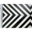 Art Deco Style Sculptural Resin Black & White Pedestal , Side End Table or Stool