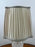 Vintage Neoclassical Style Frosted Glass Urn Table Lamps, Silver Base, a Pair