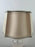 Vintage Neoclassical Style Frosted Glass Urn Table Lamps, Silver Base, a Pair