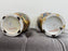 Vintage Royal Satsuma Japanese Hand-Painted Urn Style Vase, a Pair