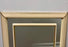 Karl Springer Style Mid-Century Modern Lacquered Beige Frame Wall Mirror