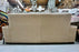 French Art Deco Sofa or Settee with Beige Velvet Upholstery & Rosewood Armrests