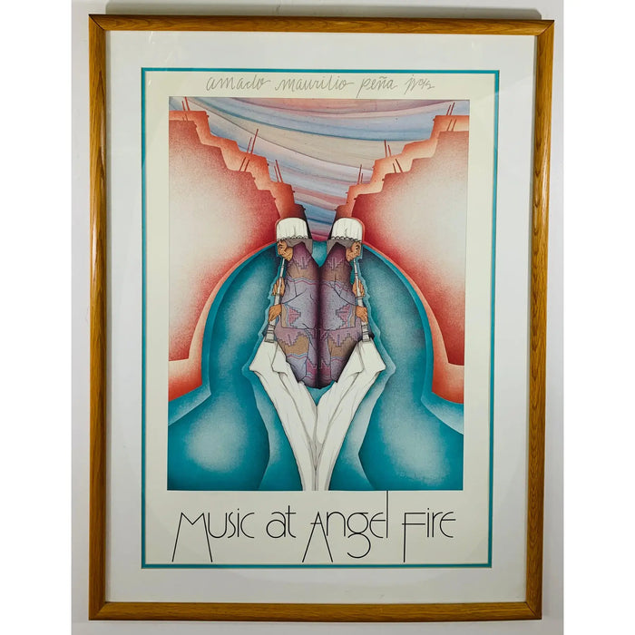 Amado Maurilio Pena Music at Angel Fire Print