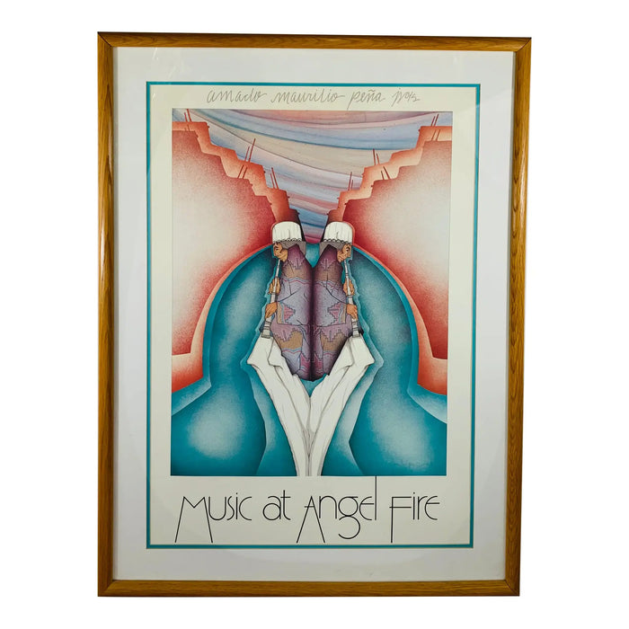 Amado Maurilio Pena Music at Angel Fire Print