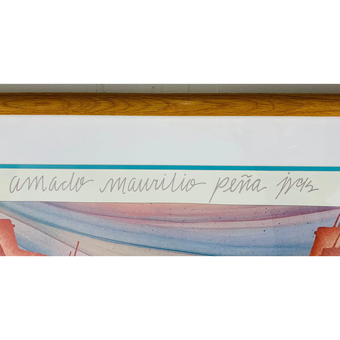 Amado Maurilio Pena Music at Angel Fire Print