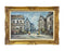 Impressionistic Oil on Canvas Painting of European Street Scene by L.I. Bernard