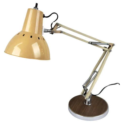 Post-Modern Architects Drafting Desk Lamp in Tan by Electrix, Inc