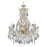 French Louis XV Marie Therese Style Cut Crystal Chandelier, 8 Arms