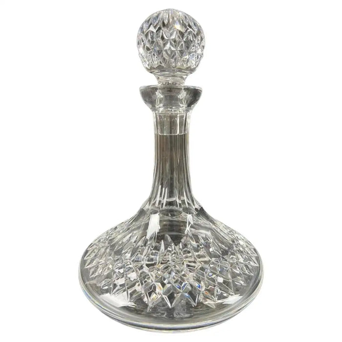 Waterford Crystal Ship Captain Decanter w/ Stopper