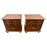 Traditional American Broyhill Cherry Wood 2 Drawers Nightstand, a Pair