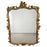Hollywood Regency Style Maitland Smith Gilt Oak Leaves Rectangular Wall Mirror