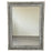 Art Deco Style Black & White Resin Diamond Design Wall, Table or Mantel Mirror