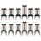 Charles Rennie Mackintosh MCM Ingram Dining Chairs for Cassina, Set of 12
