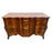 John Widdicomb French Provincial Bombe Serpentine Burl Walnut Commode Dresser