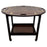 English Style Bombay Company Butler's Tray Table Cherry Wood Drop Leaf Serving