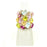 Multi-Gemstone 18K Gold Statement Cocktail Ring, Aquamarine Peridot Amethyst